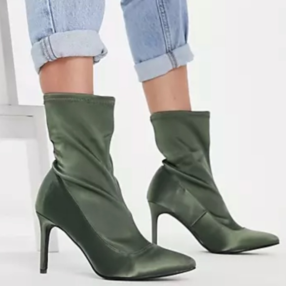 ASOS Simply Be Wide Fit Ari high ankle boots WIDE FIT - NWT (US 7) - Picture 1 of 13